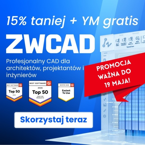ZWCAD 2026+2027 PROFESSIONAL, licencja elektroniczna (ESD) + CP-Symbole Suite 365