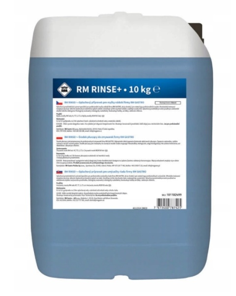 Płyn płuczący/nabłyszczający do zmywarek 10 kg, kod: 00001510 - RM Gastro