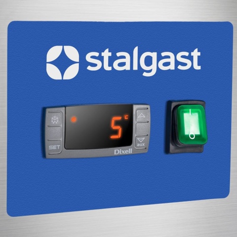 Szafa chłodnicza ze stali nierdzewnej na nóżkach, GN 2/1, V 600 l