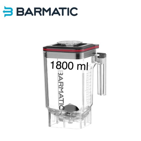 Dzbanek do spieniania mleka Whipper do blendera Barmatic Storm 238196 - 1,8 l, bez BPA