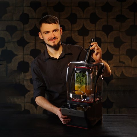 Blender barowy Barmatic Storm PRO 238172 - 1680 W, 2 dzbanki 1,8 l, osłona wyciszająca, tamper