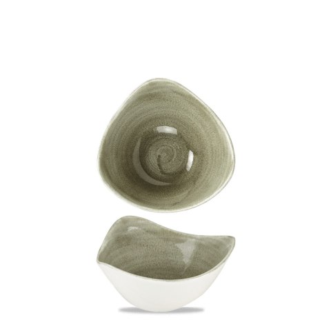 Misa trójkątna Stonecast Patina Burnished Green, 150mm, 260ml Churchill