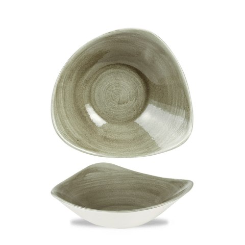 Misa trójkątna Stonecast Patina Burnished Green, 235mm, 600ml Churchill