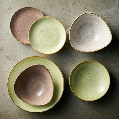 Misa trójkątna Stonecast Raw Grey, 190mm, 370ml Churchill