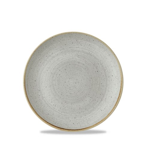 Talerz płytki coupe Stonecast Raw Grey, 165mm Churchill