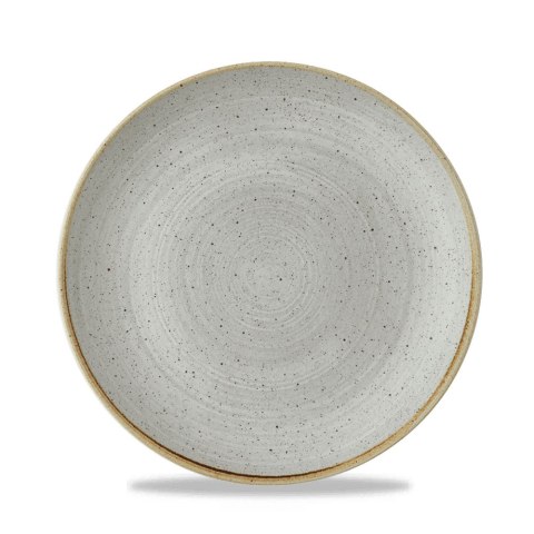 Talerz płytki coupe Stonecast Raw Grey, 220mm Churchill