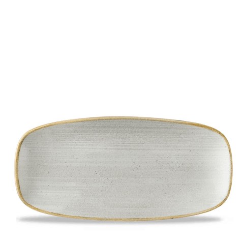 Talerz podłużny szefa kuchni Stonecast Raw Grey, 300x130mm Churchill