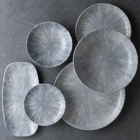 Talerz płytki coupe Stone Pearl Grey, 170mm Churchill