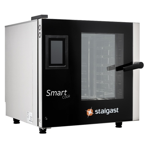 Piec konwekcyjno-parowy Stalgast SmartCook 7x GN 2/1 (9100053) z panelem dotykowym – widok z przodu