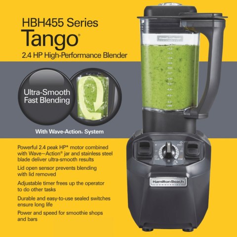 Blender barmański HBH455-CE Tango® - Hamilton Beach Commercial Blender barmański HBH455-CE Tango® - Hamilton Beach Commercial